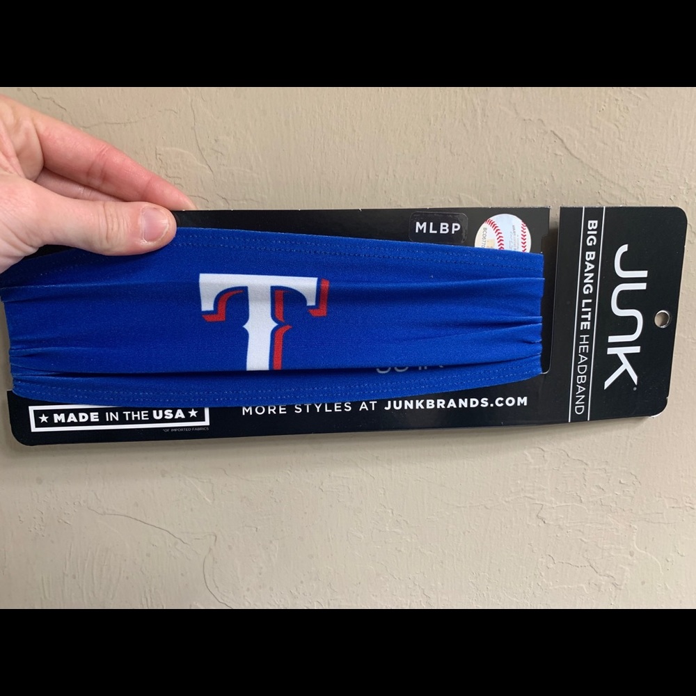 JUNK Texas Rangers Headband
